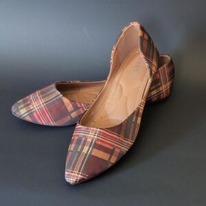 Plaid SIKETU® Flats, EUC, Sz9-EU42